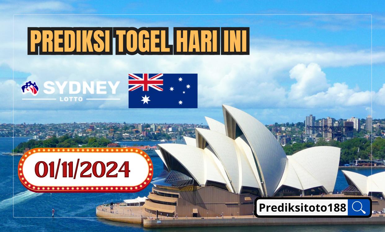 Prediksi Togel Sydney Lotto 01 November 2024