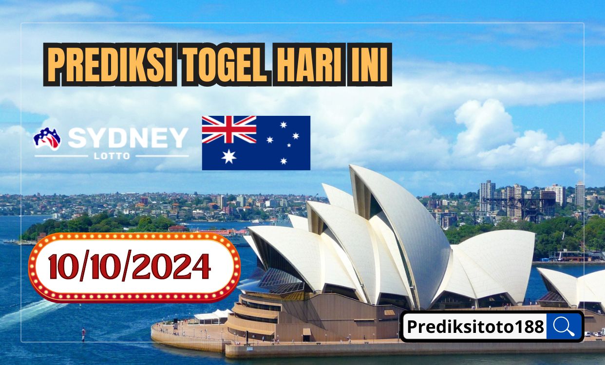 Prediksi Togel Sydney Lotto 10 Oktober 2024